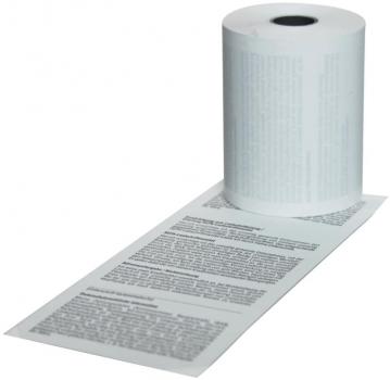 Thermorollen, Kassenrollen, Bonrollen, Text neutral, 80 x 50 x 12 mm, VPE 50 Rollen